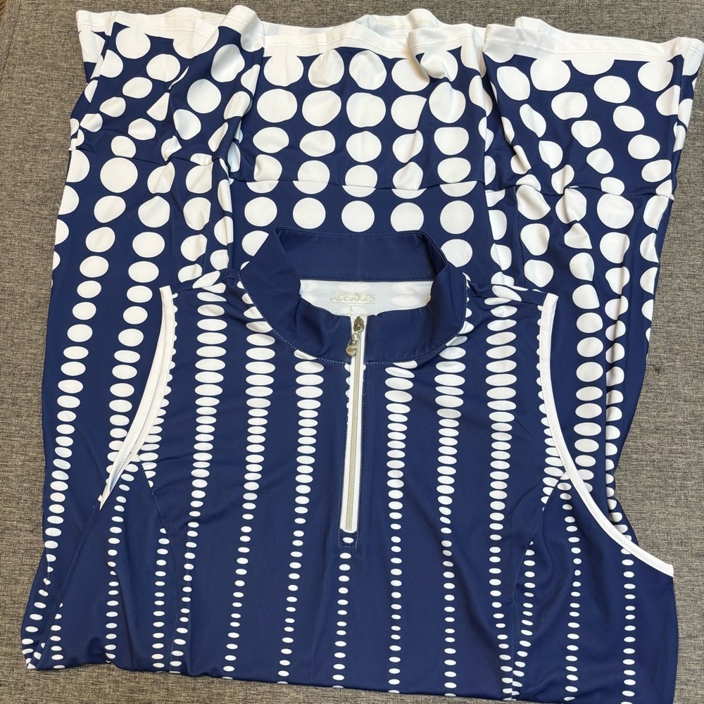 Acegolfs Hyper-prep Ruffle 35.5 Inch Dress, Large - Picture 2 of 9